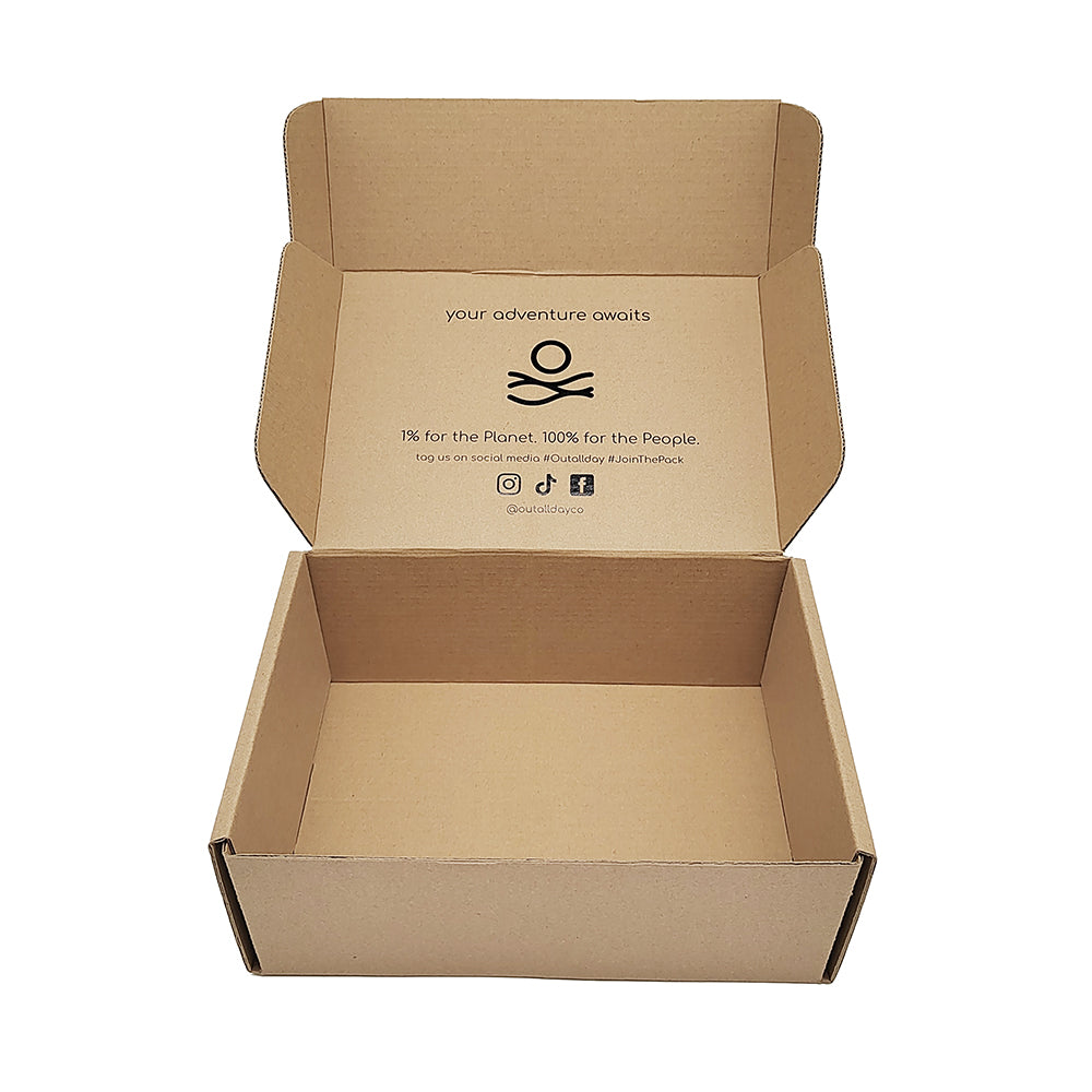 Custom Logo Brown Clothing Corrugated Cardboard Packaging Mailer Box luxury Branded Apparel Shipping Paper Box