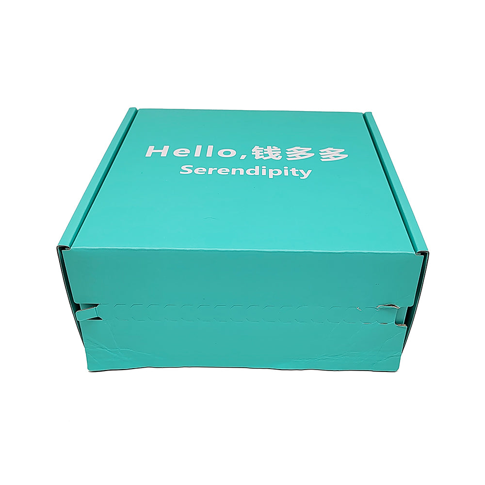 Custom Luxury Eco Friendly Gifts Shipping Box Tear Strip with Zipper Gold Foil Printed Paper Packaging for Business