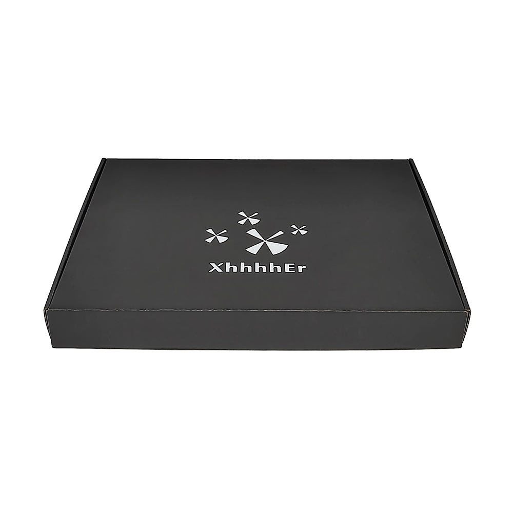 Custom Logo Brown Corrugated Packaging Mailer Box luxury Branded Apparel Shipping Paper Box