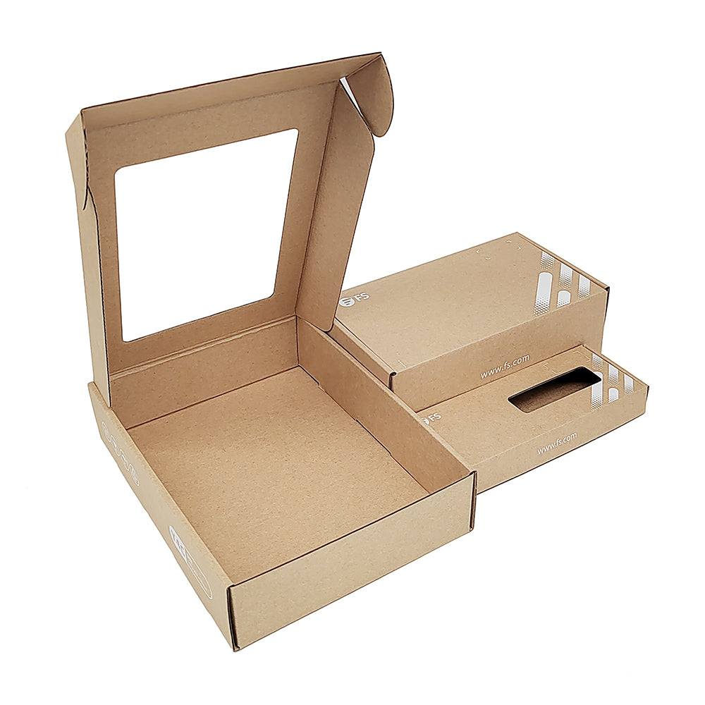 Custom Logo Brown Clothing Corrugated Cardboard Packaging Mailer Box luxury Branded Apparel Shipping Paper Box