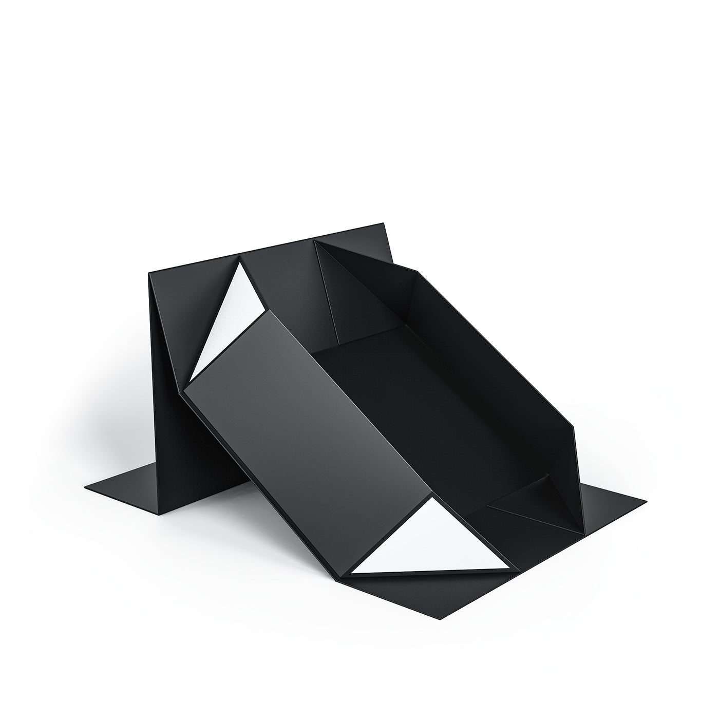 Luxury Magnetic Gift Box Packaging Ribbon Handle Folding Custom Logo