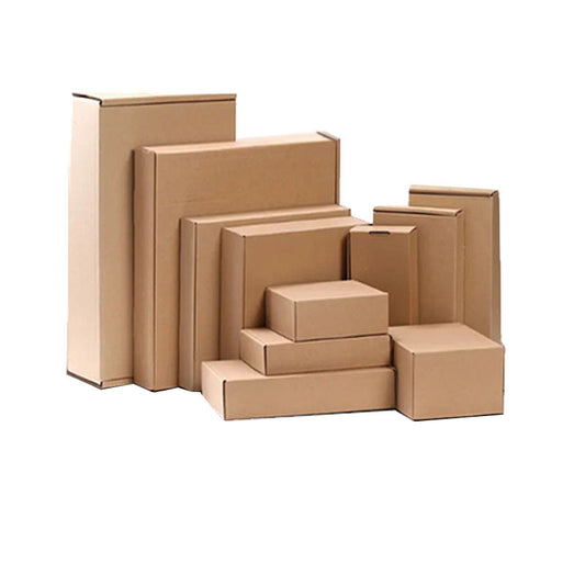 Custom Logo Brown Clothing Corrugated Cardboard Packaging Mailer Box luxury Branded Apparel Shipping Paper Box