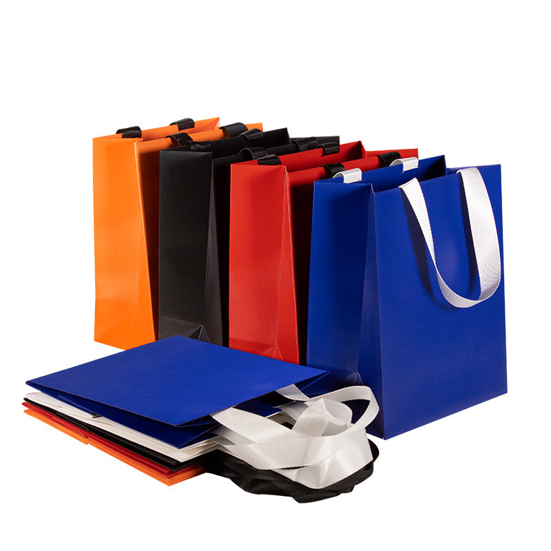 Recyclable Custom Shopping Paper Bag Packaging Luxury Gift Paper Bags with Handles