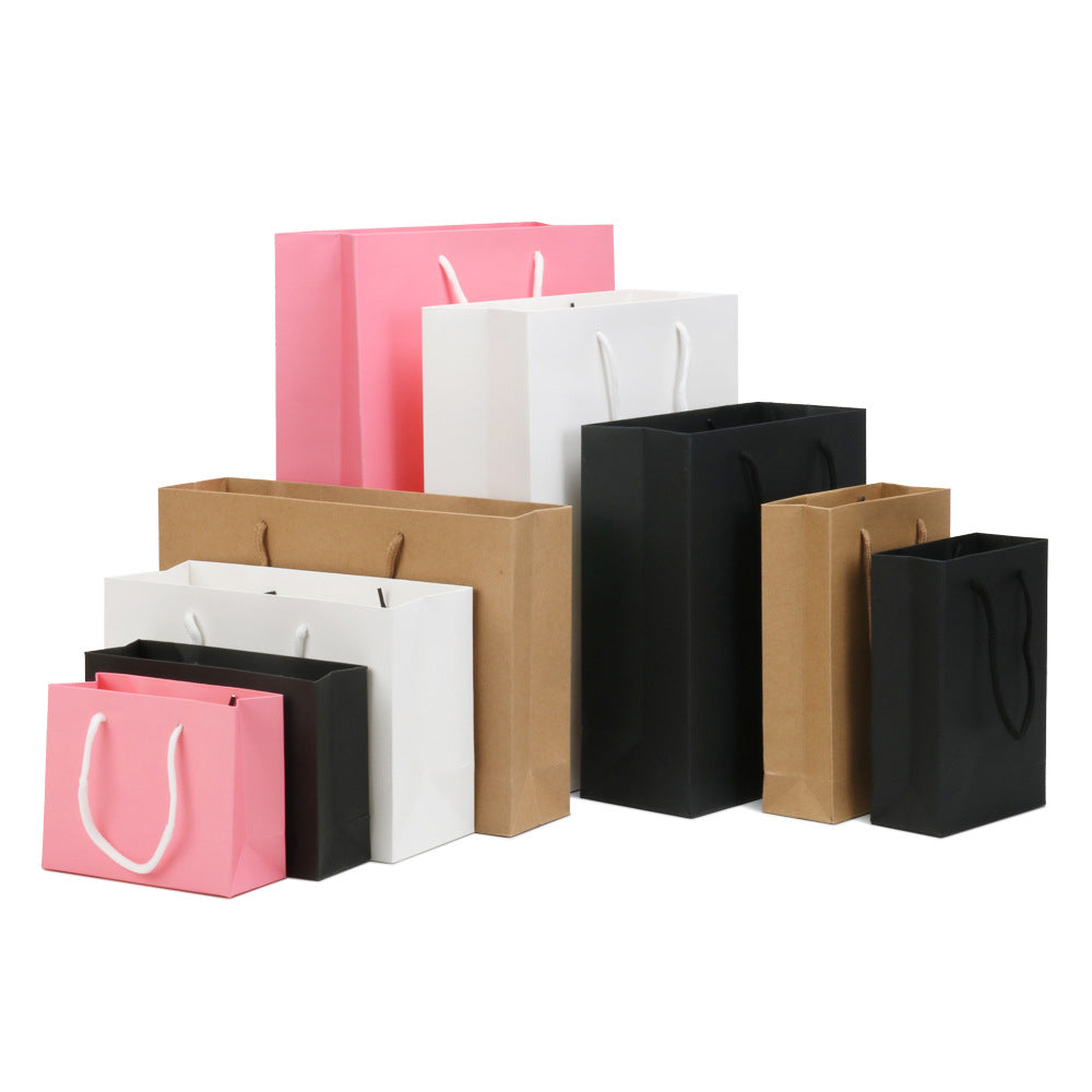 Hot Selling Luxury Shopping Bag Recyclable Pink Packaging Gift Paper for Clothes Factory Wholesale Offset Printing Feature