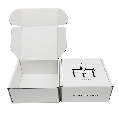 Custom Black Corrugated Mailer Paper Boxes With Inside Moulding Eco-friendly Shipping Paper boxes