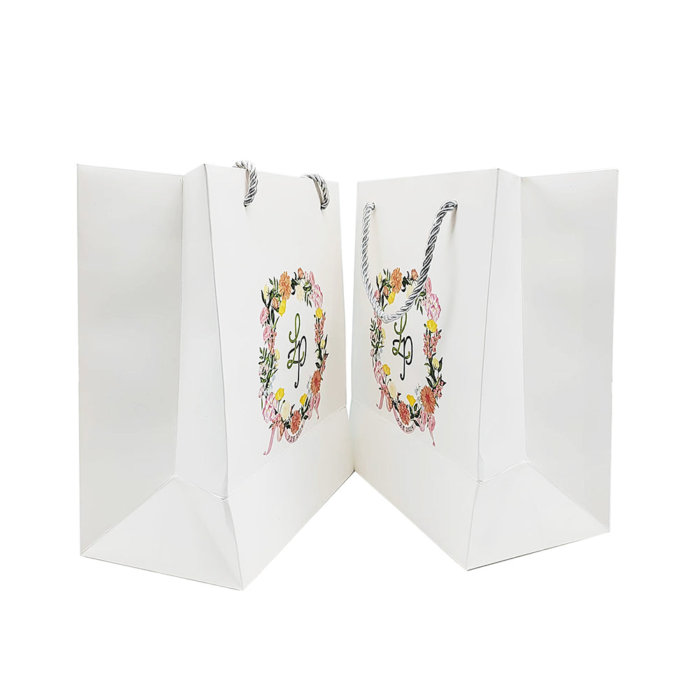 Reusable Big Supermarket Clothing Shopping Gift Paper Bags Packaging Custom Wedding Paper Bag