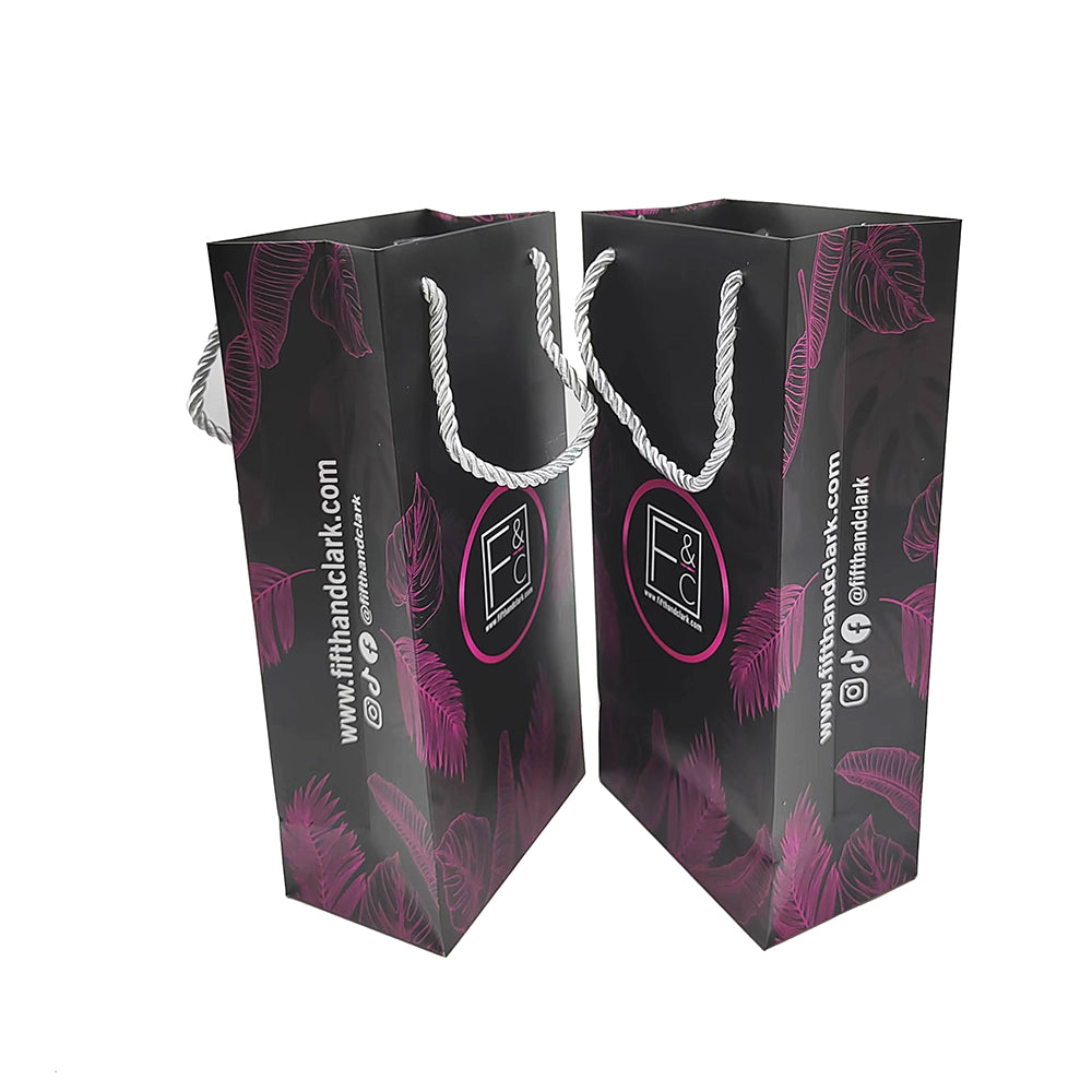 Reusable Big Supermarket Clothing Shopping Gift Paper Bags Packaging Custom Wedding Paper Bag
