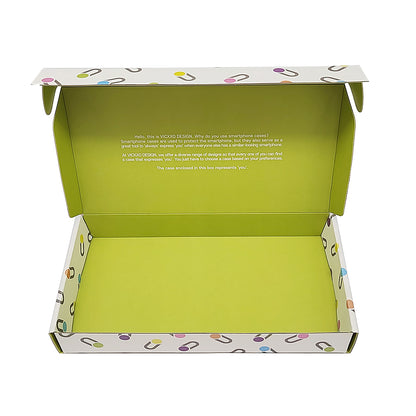 Custom Logo Brown Clothing Corrugated Cardboard Packaging Mailer Box luxury Branded Apparel Shipping Paper Box