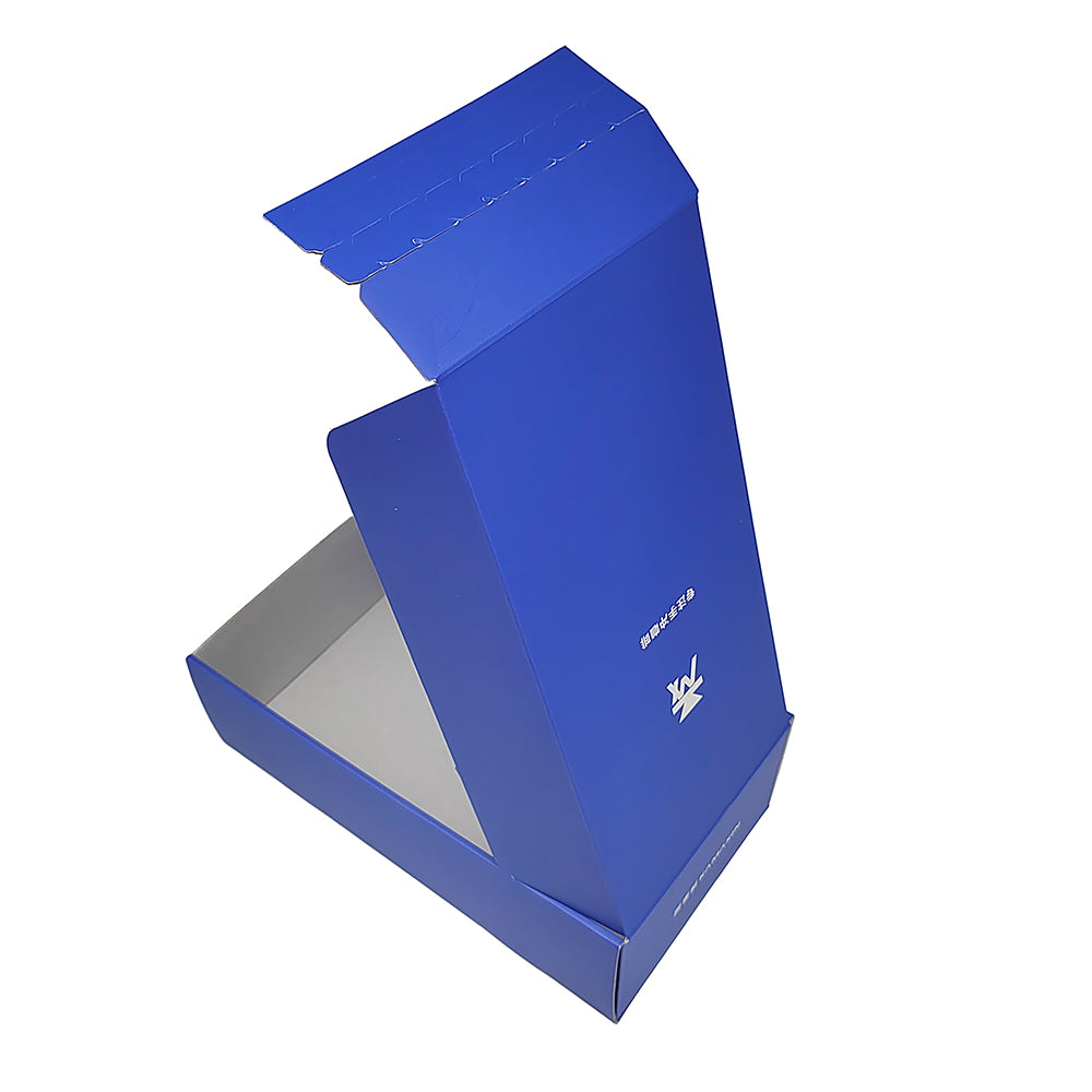 Custom Luxury Eco Friendly Gifts Shipping Box Tear Strip with Zipper Gold Foil Printed Paper Packaging for Business
