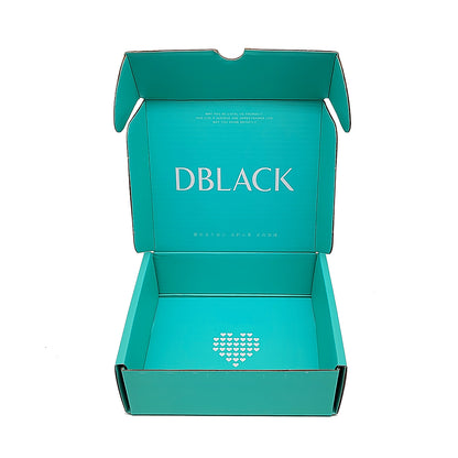 Custom Logo Brown Corrugated Packaging Mailer Box luxury Branded Apparel Shipping Paper Box
