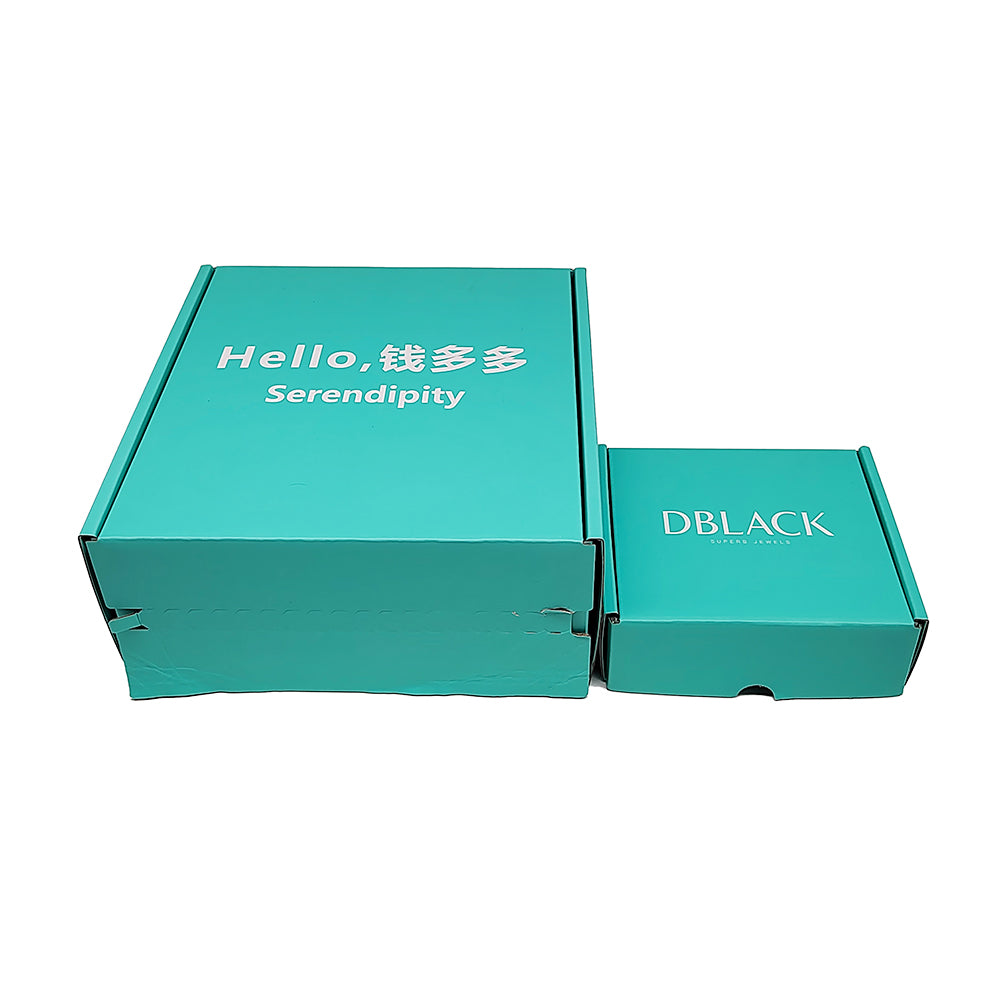Custom Luxury Eco Friendly Gifts Shipping Box Tear Strip with Zipper Gold Foil Printed Paper Packaging for Business