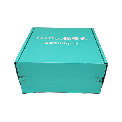 Custom Luxury Eco Friendly Gifts Shipping Box Tear Strip with Zipper Gold Foil Printed Paper Packaging for Business