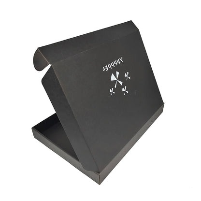 Custom Logo Brown Corrugated Packaging Mailer Box luxury Branded Apparel Shipping Paper Box