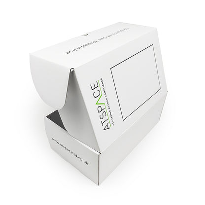 Custom Black Corrugated Mailer Paper Boxes With Inside Moulding Eco-friendly Shipping Paper boxes