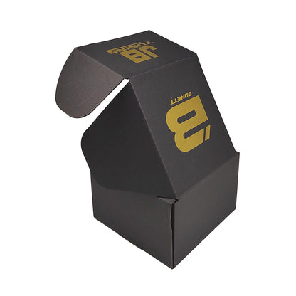 Custom Black Corrugated Mailer Paper Boxes With Inside Moulding Eco-friendly Shipping Paper boxes