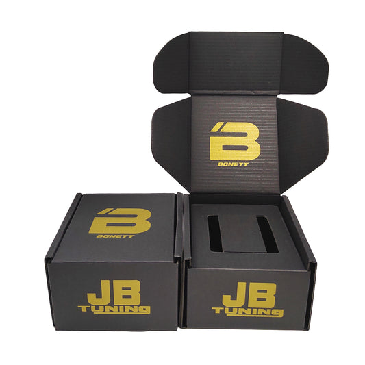 Custom Black Corrugated Mailer Paper Boxes With Inside Moulding Eco-friendly Shipping Paper boxes
