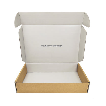 Custom Black Corrugated Mailer Paper Boxes With Inside Moulding Eco-friendly Shipping Paper boxes
