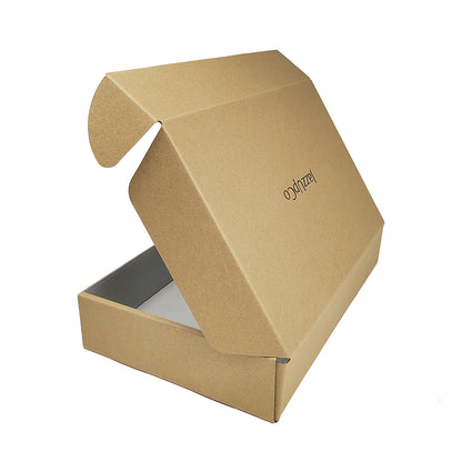 Custom Black Corrugated Mailer Paper Boxes With Inside Moulding Eco-friendly Shipping Paper boxes