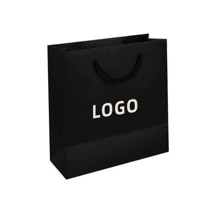 Custom Brand LOGO Luxury Clothing/Shoe Shopping Gift Paper Bags Reusable Shopper Bags Packaging