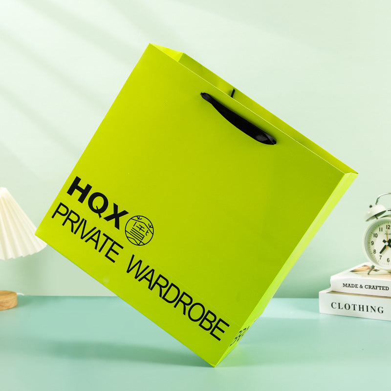 Reusable Big Supermarket Clothing Shopping Gift Paper Bags Packaging Custom Wedding Paper Bag