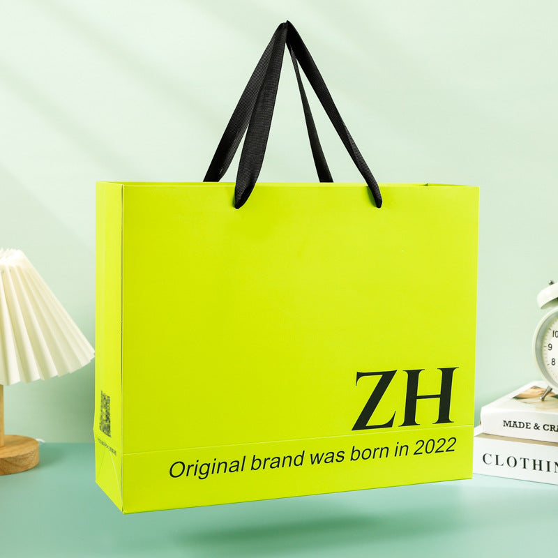 Reusable Big Supermarket Clothing Shopping Gift Paper Bags Packaging Custom Wedding Paper Bag