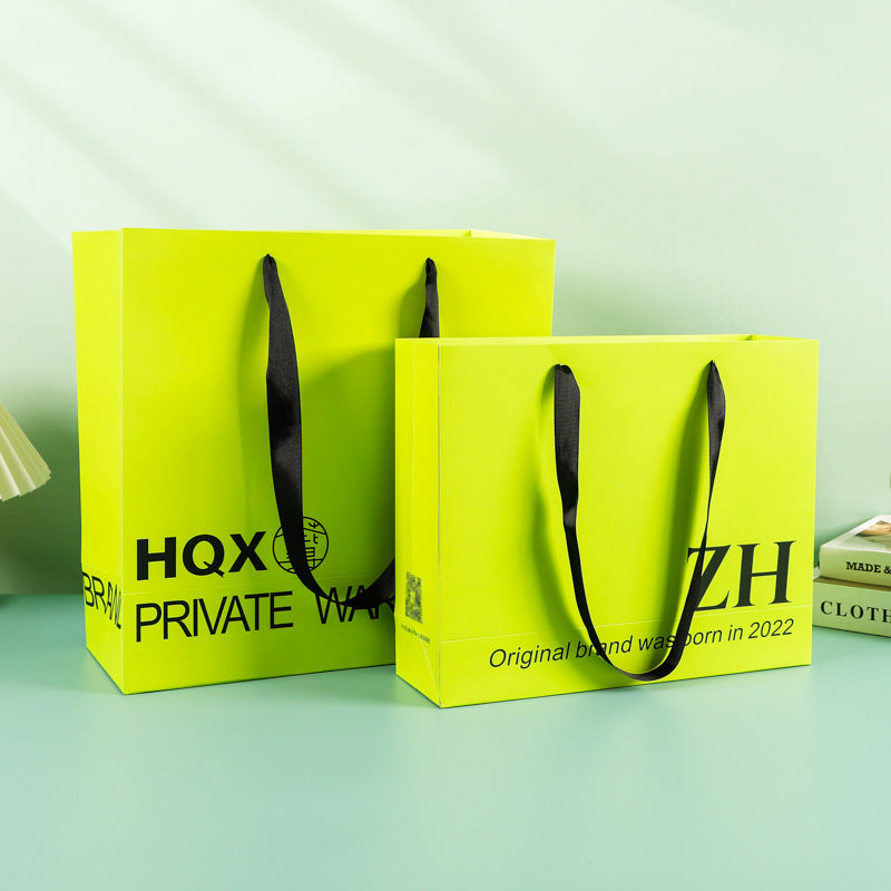 Reusable Big Supermarket Clothing Shopping Gift Paper Bags Packaging Custom Wedding Paper Bag